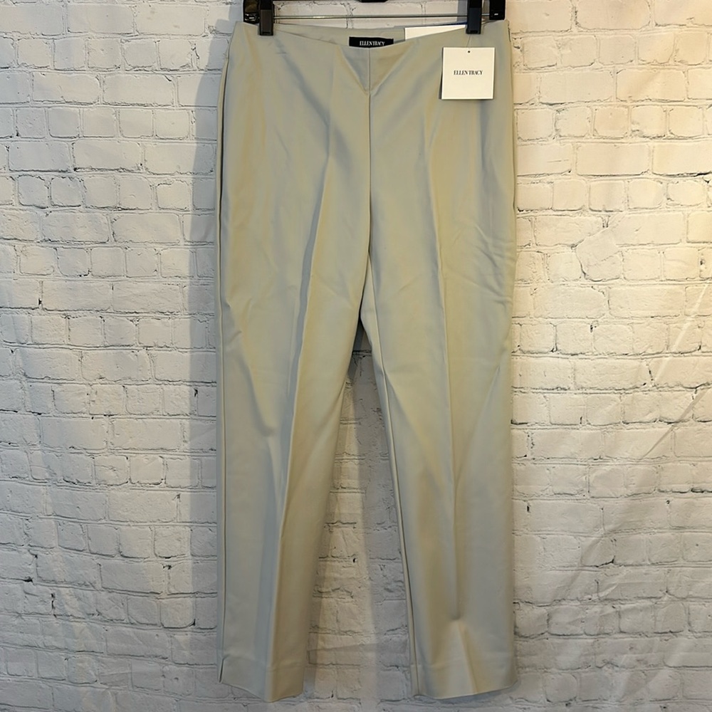 NWT Ellen Tracy modern slim ankle pants
